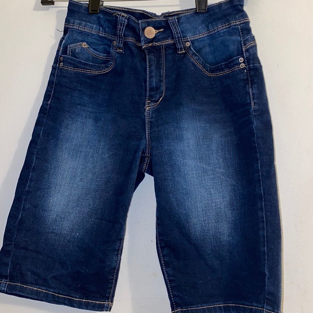 Women Bermuda denim shorts